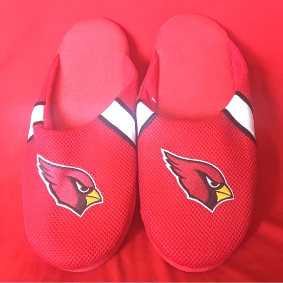 Mens NFL Arizona Cardinals Slippers XL (13-14) - Picture 1 of 2